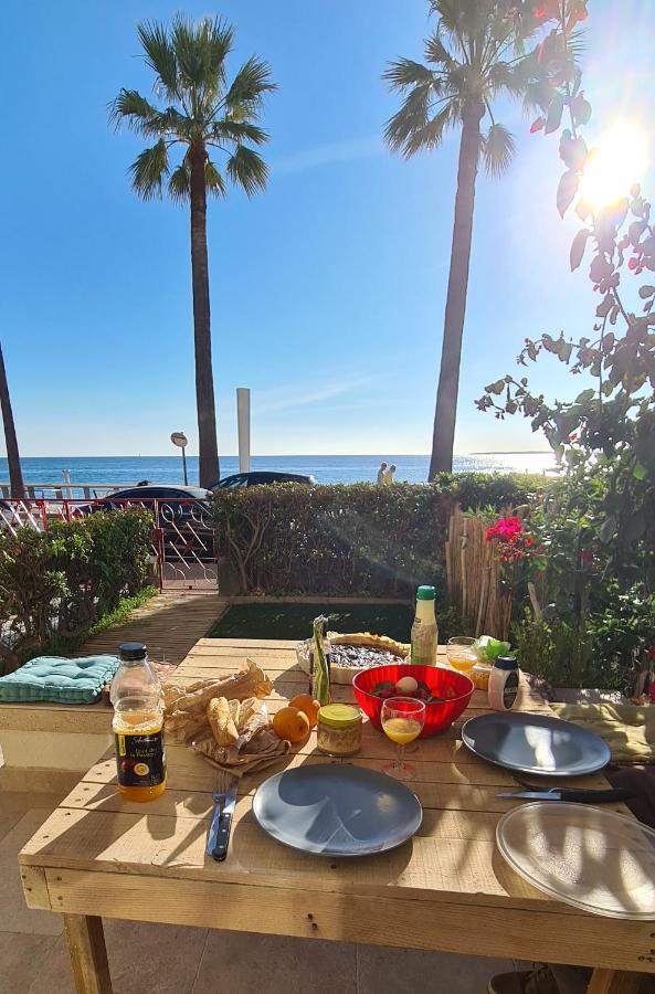 Ti Caz Kreol - Juan Plages Les Pieds Dans L'Eauアパートメント エクステリア 写真